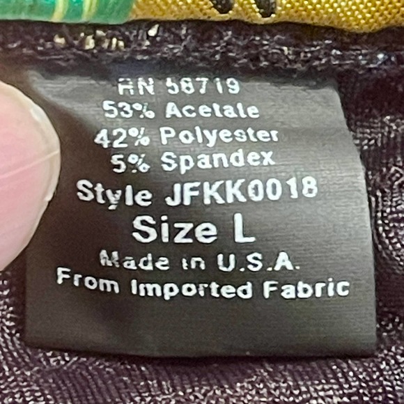 Mirasol 2-Piece Set Skirt & Top Y2K Womens Sz Large Multicolor Floral .01#S-1421 - Picture 8 of 9